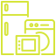 Appliance icon representing major appliance delivery and installation