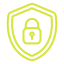 Security icon representing reinforced security and camera monitoring