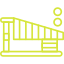 Dock leveler icon representing automatic dock levelers
