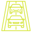 Highway icon representing convenient expressway access